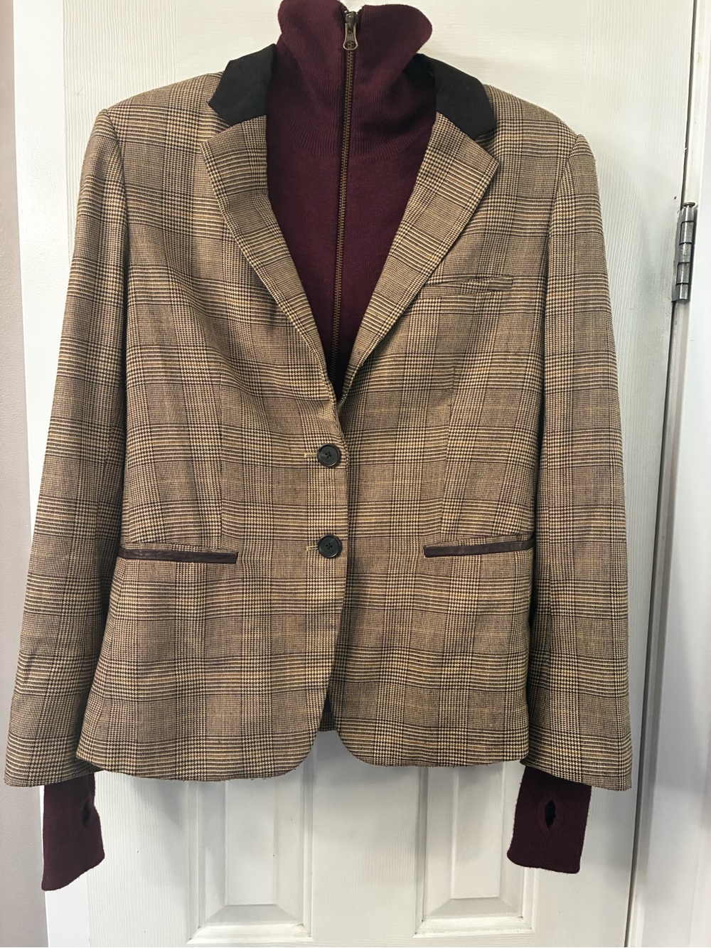 Veronica Beard blazer and Dickey